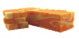 Summer Citrus Cold Process Soap - Single 3lb. Loaf (precut to 10 - 1" Bars)